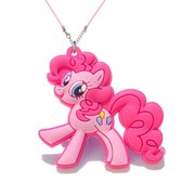 Kinderketting rubber met unicorn my little pony roze