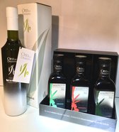 4 Heerlijke top Extra Virgin olijfoliën in Cadeau verpakking PROMO PRIJS !