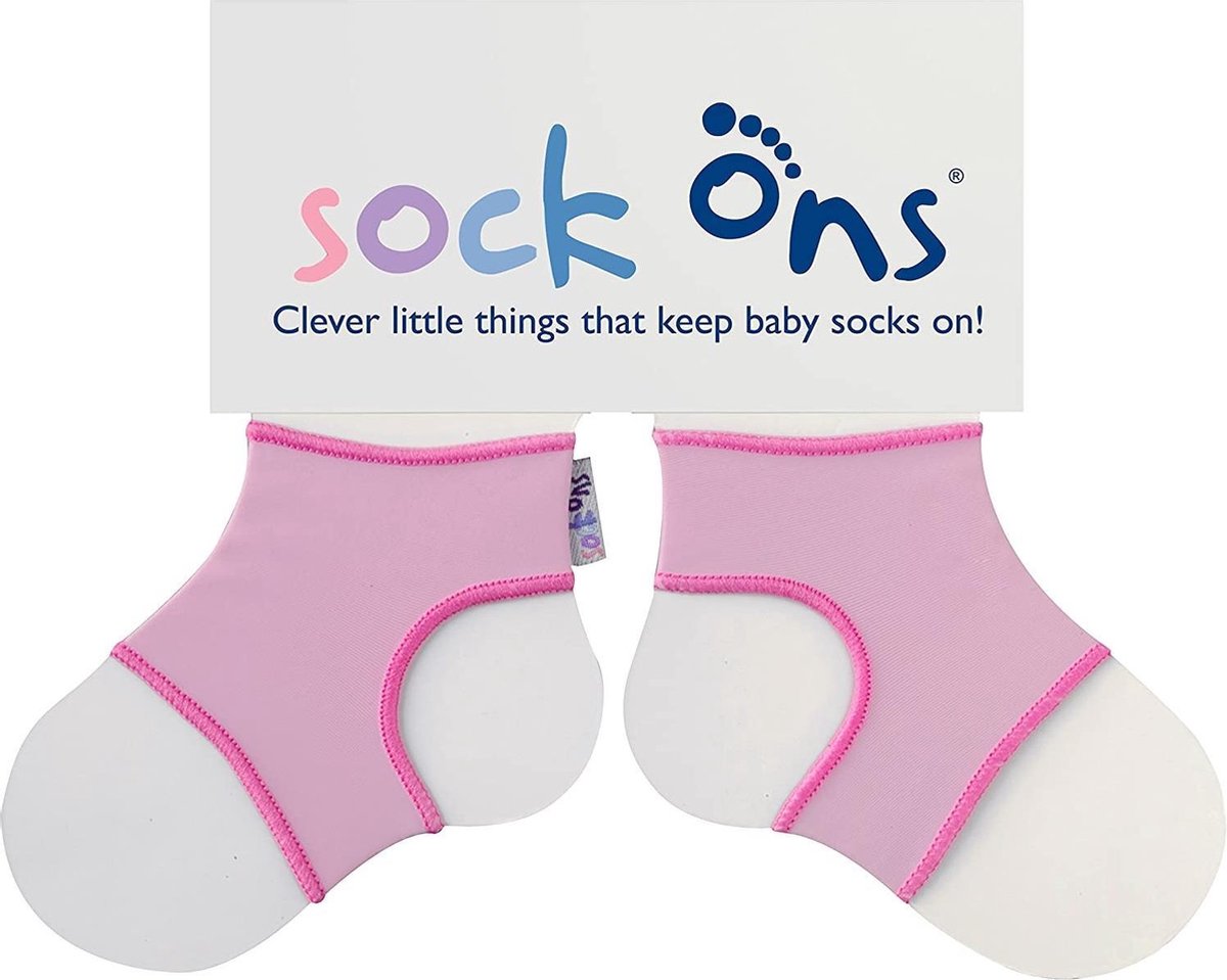Sock Ons - Babysokjes 0-6 maanden - Roze - Sock Ons