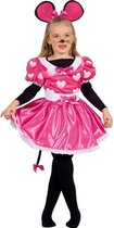 Ciao S.r.l Verkleedpak Minnie Meisjes Polyester Roze Mt 116-122