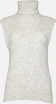 LOLALIZA "Tanktop trui
" - Licht Grijs - Maat XL