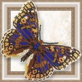 borduurpakket VLINDER -  METIS OVERFLOW - HOBBY ART - KOELKASTMAGNEET (080)