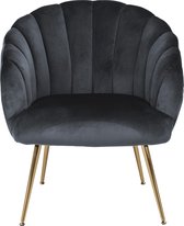 Fauteuil Denver donkergrijs