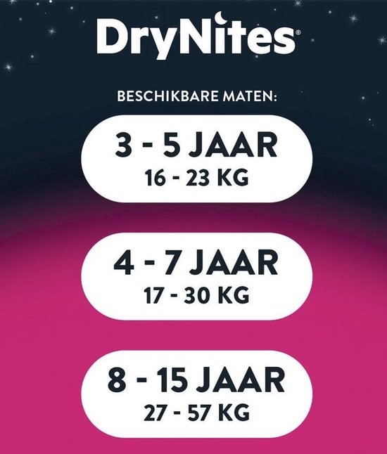 Drynites 8 15ans - Cdiscount