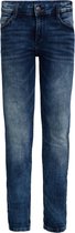 WE Fashion Jongens skinny fit jeans met jog denim