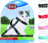 Trixie Junior Tuig Kitten Met Riem Kitty Cat Assorti 21-33X0,8 CM / 120 CM