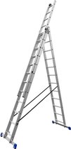 ALDORR Home 3-delige Reformladder 3x12 - Hoogte 8,40 meter