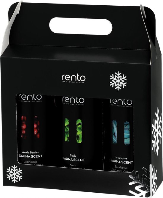 Rento Sauna Geur cadeauset 3 x 400 ml — afbeelding 3