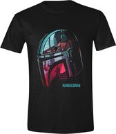 The Mandalorian - Mando Helm Reflection T-Shirt XXL