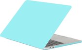 Macbook pro 13 inch retina 'touchbar' case van By Qubix - Pastel blauw - Alleen geschikt voor Macbook Pro 13 inch met touchbar (model nummer: A1706 / A1708) - Eenvoudig te bevestig