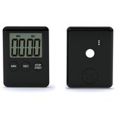 Magnetisch digitale kookwekker / zwart / inclusief batterij