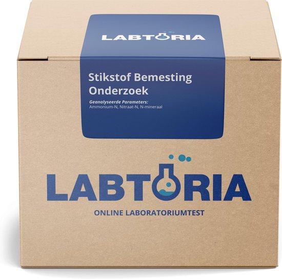 Foto: Stikstof bemesting onderzoek grond test labtoria