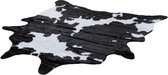 Lalee Rodeo - Anti Slip - Zacht - Dieren - Print - Koe - Kleed - Huid - 150x200 - zwart