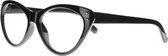 Icon Eyewear NCB602 Grace Leesbril +1.00 - Glanzend zwart