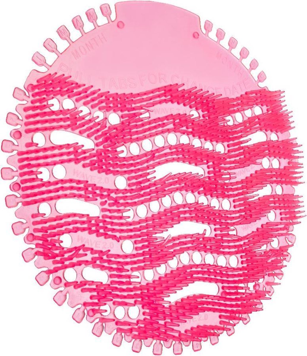 Urinoir matten roze Cucumber & Melon 8 stuks