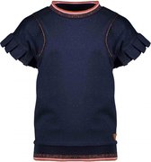 NONO Meisjes sweaters NONO Kiwa sweat top s/sl with bat sleeve Navy Blazer 116