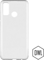 SALE Back cover voor Huawei P Smart 2020 - Siliconen hoesje met openingen - Doorzichtige bescherming Huawei 2020 - Flexibele back cover transparant - Buigbaar achterkantje