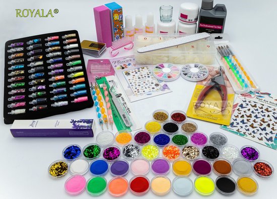 Acrylnagels StartersPakket |B| 120 delig | 90 Colors | Acryl set | Acryl... bol.com