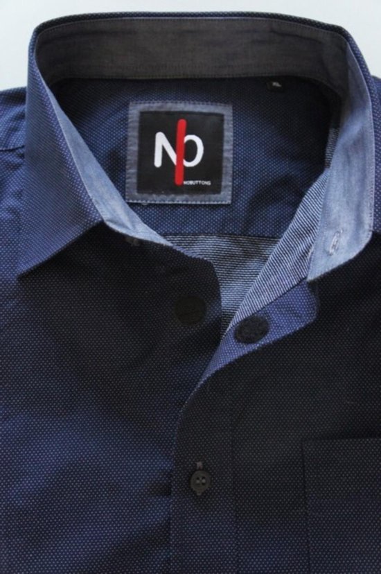 Chemises Nobuttons avec fermeture velcro Taille XXL 45-46. Bouton chagrin  fini | bol.com