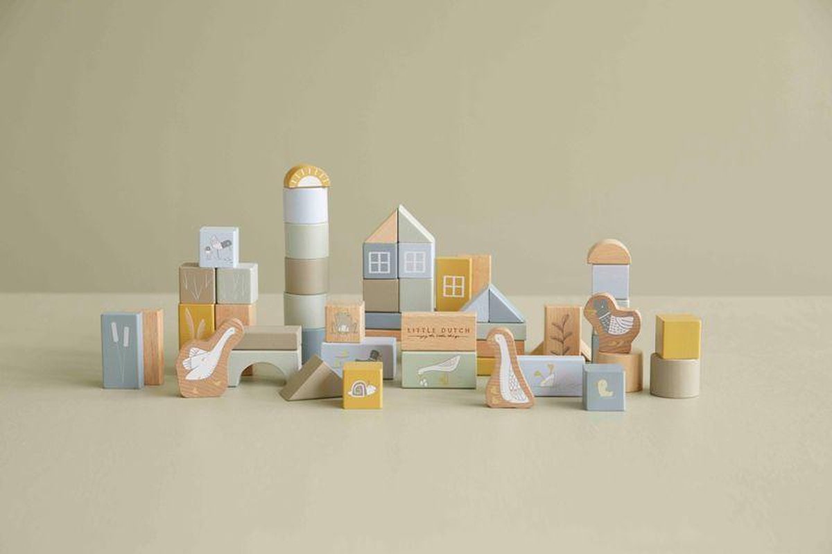Little Dutch Bouwblokken Blue — afbeelding 21
