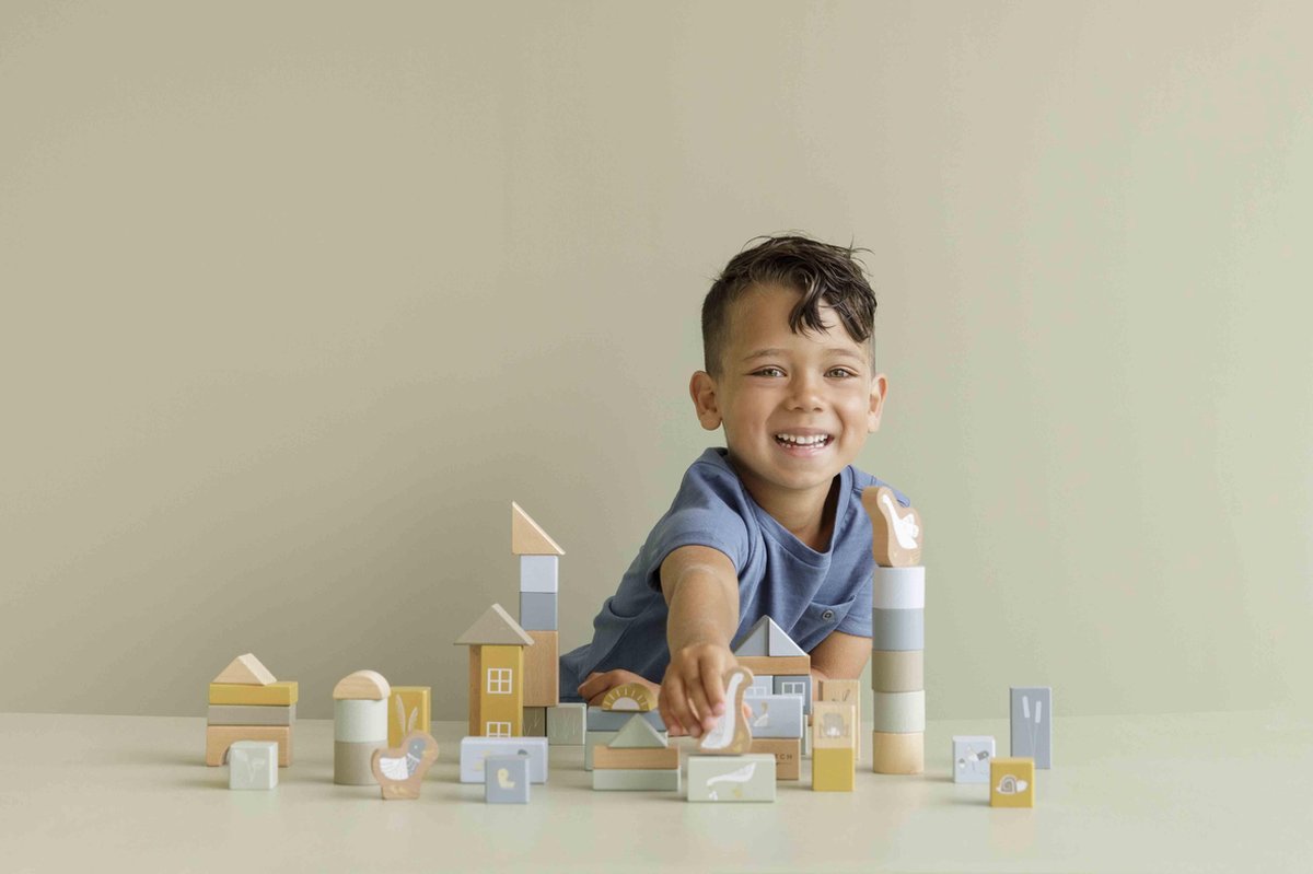 Little Dutch Bouwblokken Blue — afbeelding 3