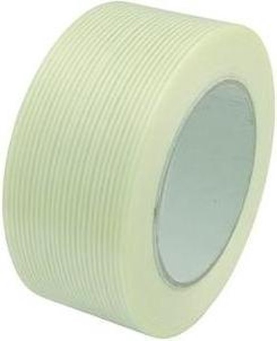 TD47' Ruban d'emballage en lin TD47 50 mm x 66 m de longueur renforcée