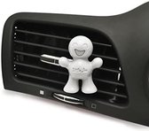 Little Joe air freshener white - new car - auto geurverfrisser - autoparfum new car - wit - 45 dagen geur