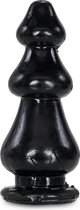 Gangbangster - Woody - Buttplug - 18 x 7,3 cm - PVC - Zwart