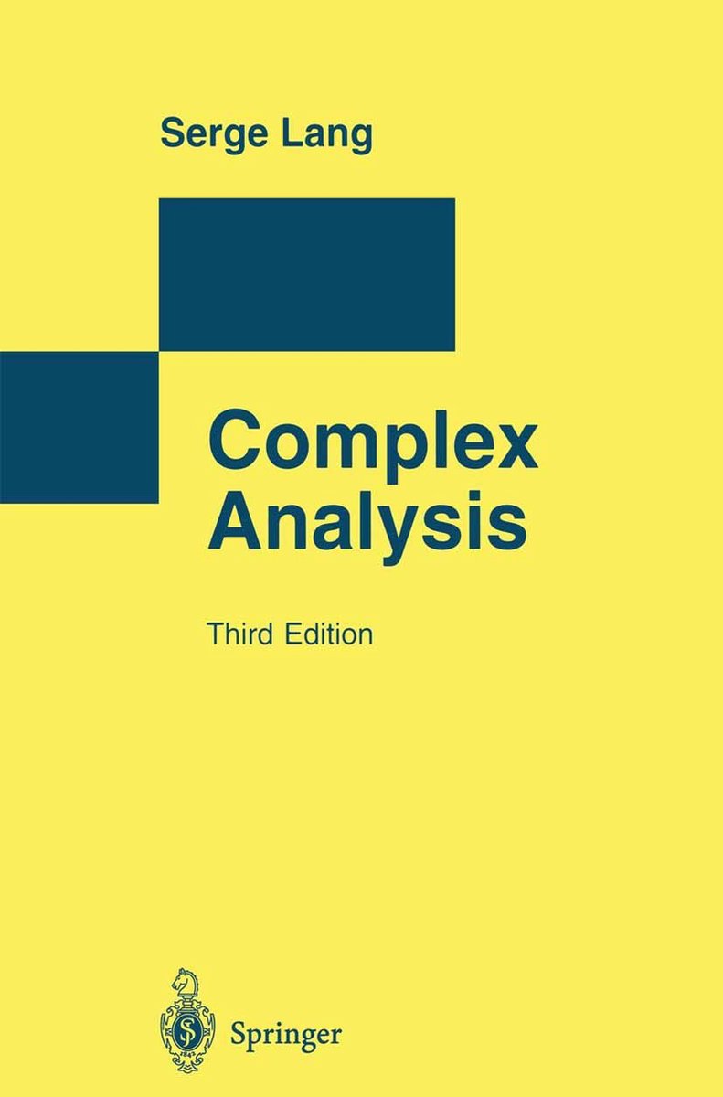 Omslag van Computer Science (R0) - Complex Analysis