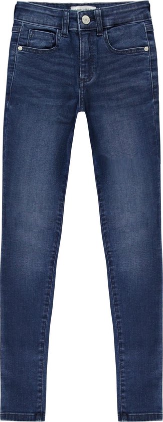 Cars Jeans Vrouwen OPHELIA Denim Skinny High waist Dark Used - Maat 28/30
