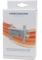 Hirschmann AFC 1621 - Antenne tap - F-connector (V) - F-connector (V)