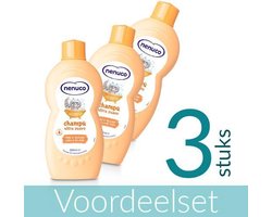 PROMO 3 stuks Nenuco Shampoo Extra Zacht 500ml uit Spanje, PH neutraal en hypoallergeen.