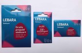 Lebara prepaid simkaart inclusief 40€ beltegoed