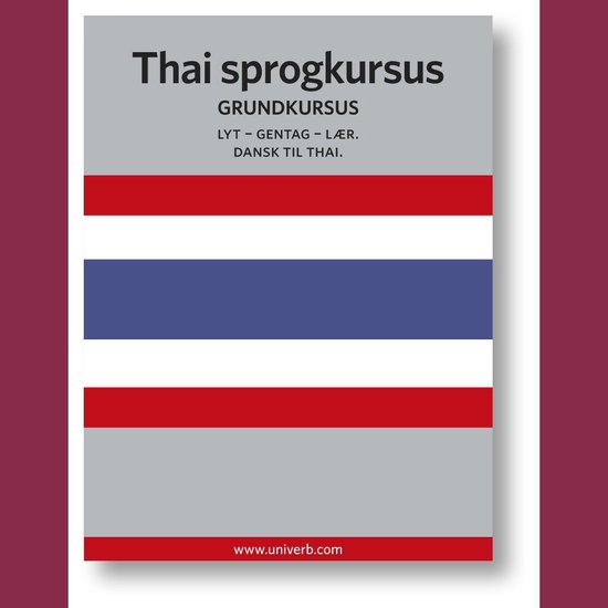 Thai sprogkursus - cover