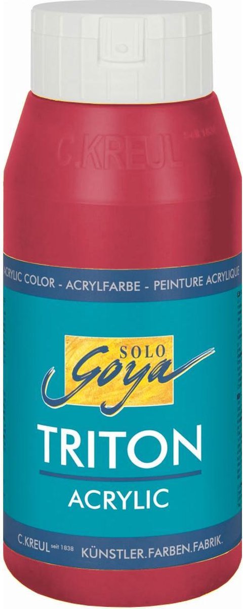 Solo Goya TRITON - Wijnrood Acrylverf – 750ml
