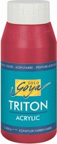 Solo Goya TRITON - Peinture acrylique rouge vin - 750ml