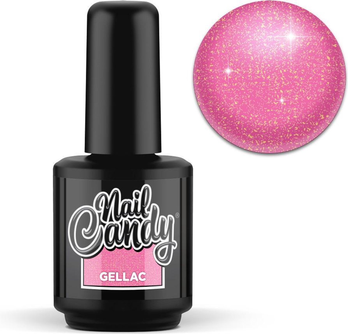 Nail Candy Gellak: Pink Frosting - 15ml