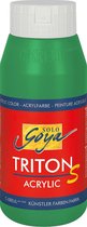 Solo Goya TRITON S - Permanent Groene Hoogbriljante Acrylverf – 750ml