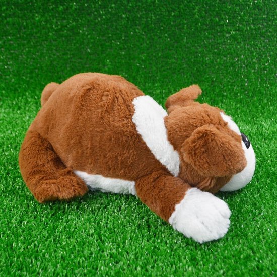 Slapende Hond - Knuffel - Snurkende Knuffel - Interactieve Knuffel - Snurkende Hond -... bol.com
