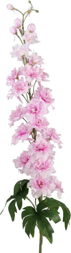 Viv! Home Luxuries Ridderspoor extra groot - zijden bloem - licht roze - 102cm