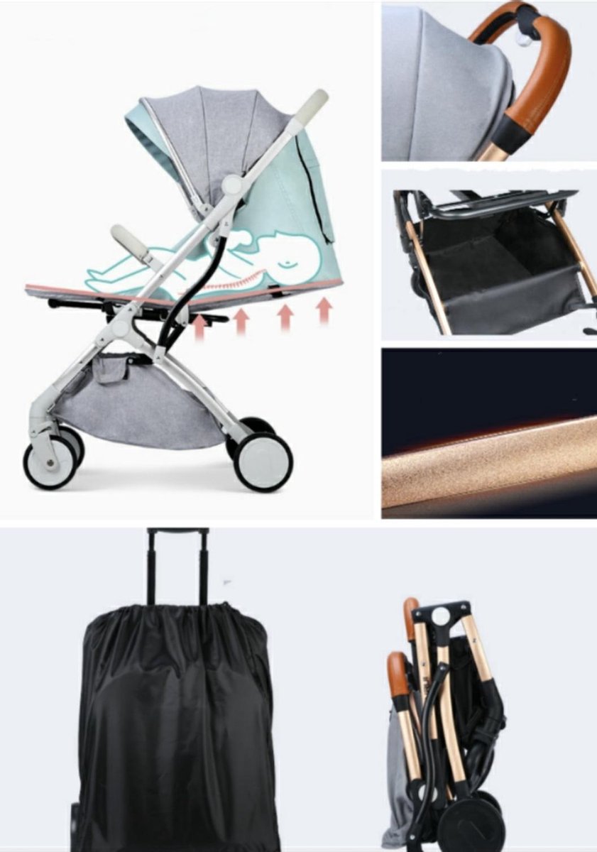 kinderwagen trolley beige pousette 