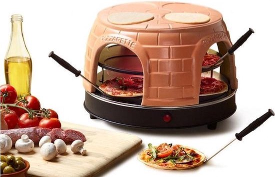 MaxxHome Pizza oven - Terracotta oven - Pizzaoven - 8 personen