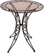 Table classique - Table de jardin - Métal - hauteur 78 cm