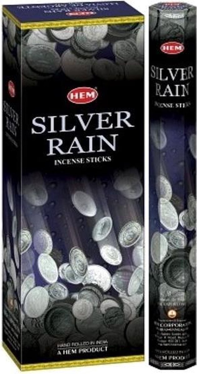 HEM Wierook Silver Rain (6 pakjes)