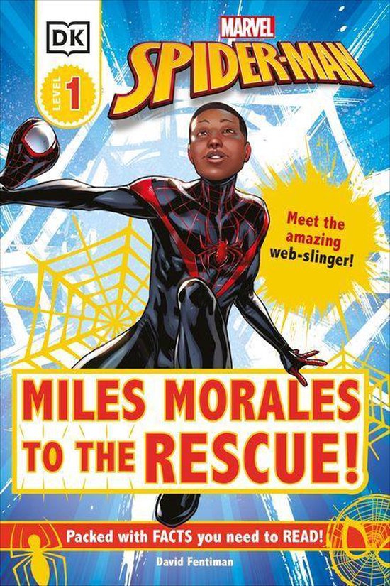 DK Readers 1 - Marvel Spider-Man Miles Morales to the Rescue ... - cover