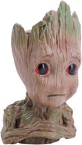 Gardiens de la galaxie Pot de fleurs `` émotionnel '' Bébé Groot Film Statue Jouet - Tête comme pot de fleurs et porte-stylo