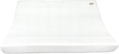 Pommie Aankleedkussenhoes - Inclusief verschoningsdoek - Wit - 70x45cm - Gebreid