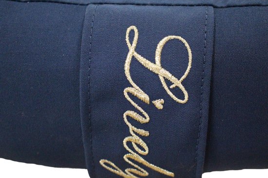 Yoga Bolster - Navy blauw - Rechthoek - plat van Lotus — afbeelding 3