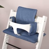 Stokke Tripp Trapp Kussenset - Jeansstof - Lichtblauw