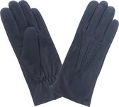 Glove Story Jolie Leren Dames Handschoenen Maat L - Donkerblauw